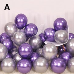 Ballons en 2 couleurs comme photo Ballons pour décorer la location de mariage ou de cérémonie 