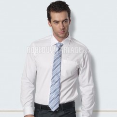 Essential chemise businesse homme à manches longues chemises homme
