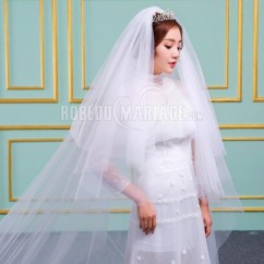 Magnifique voile de mariée avec une peigne Beaucoup de choix sur la longueur