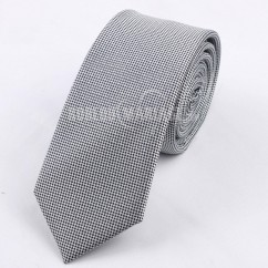 Gris  cravate étroite britannique marié 6cm de cravate