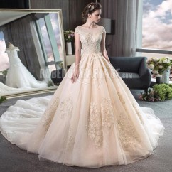 Robe de mariée princesse 2019 dos nu en dentelle robe luxe