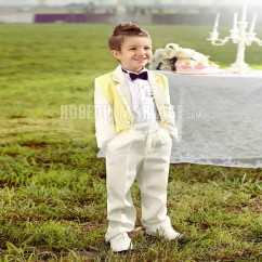 Costume enfant pour mariage magnifique tissu satin pas de haute qualité