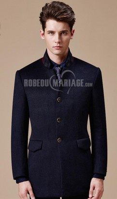 Top vente manteaux courte homme automne hiver moderne 