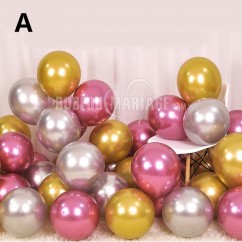 Ballons en 3 couleurs comme photo Ballons pour décorer la location de mariage ou de cérémonie