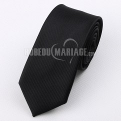 Noir mariage couleur de cravate 6CM de largeur des hommes de cravate