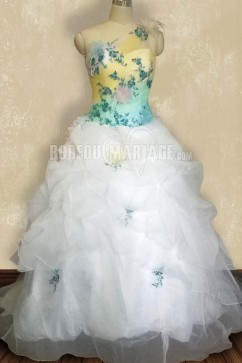 Robe de mariée en couleur robe en meilleur vente Photo de robe réelle 